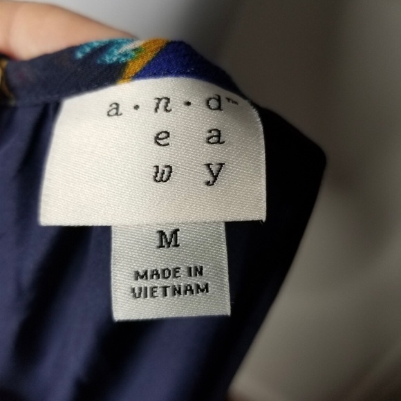 A New Day Navy Floral Maxi Dress - Picture 6 of 9